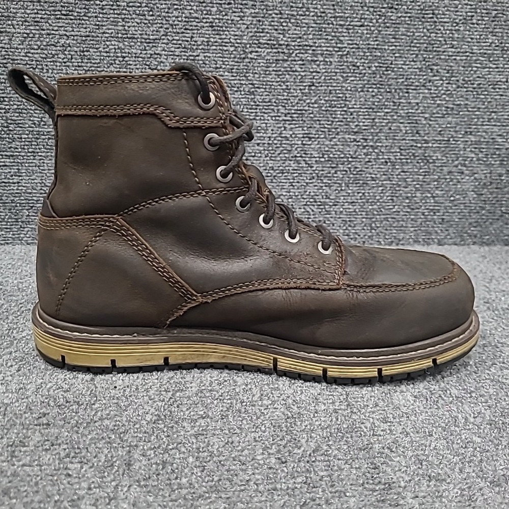 KEEN Utility Men's San Jose 6" Alloy Toe Waterproof Work Boot Size 9 EE * Flaw - Picture 10 of 14